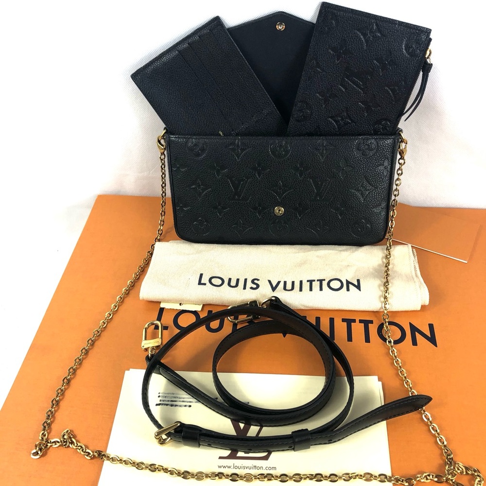💎STUNNING💎LEATHER LOUIS VUITTON FELICIE